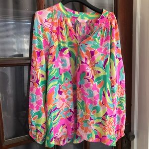 Lilly Pulitzer Elsa top. Sz S